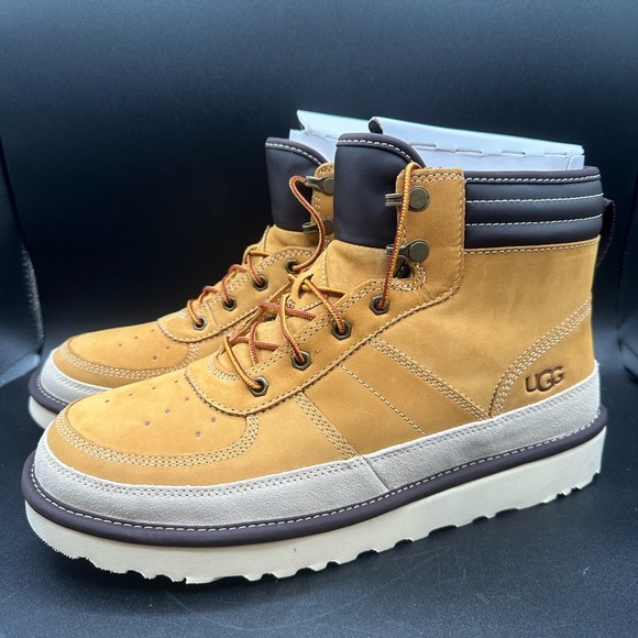 UGG Highland Sport Boots Size 11 Men’s Wheat Brown New - Picture 1 of 6